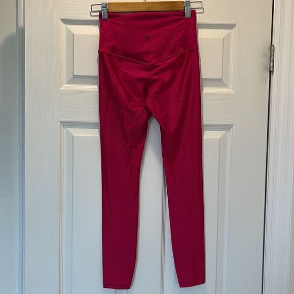 Athleta Shine Tight Legging, Magenta, XS. - Picture 2 of 9